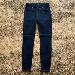 Size 4 Liverpool Dark Wash Pull-On Skinny Jeans